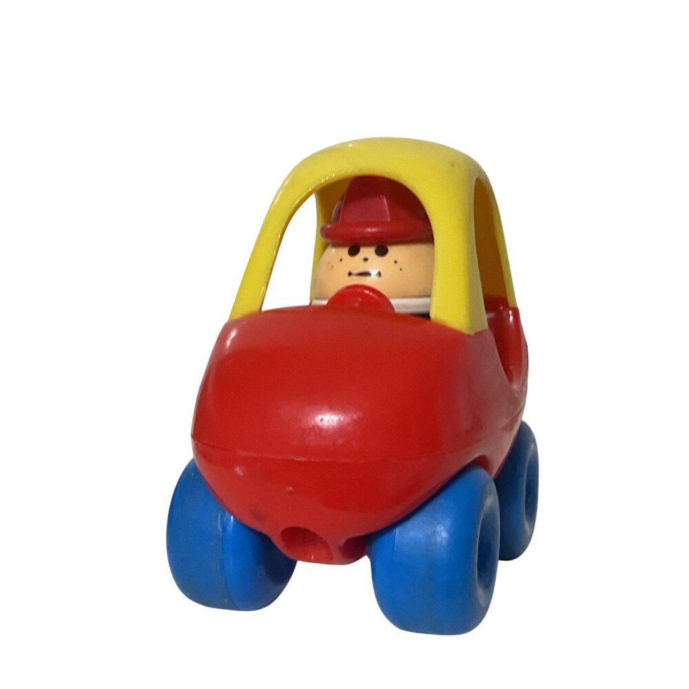 Little Tikes Cozy Coupe Toy Car With Fireman Figure